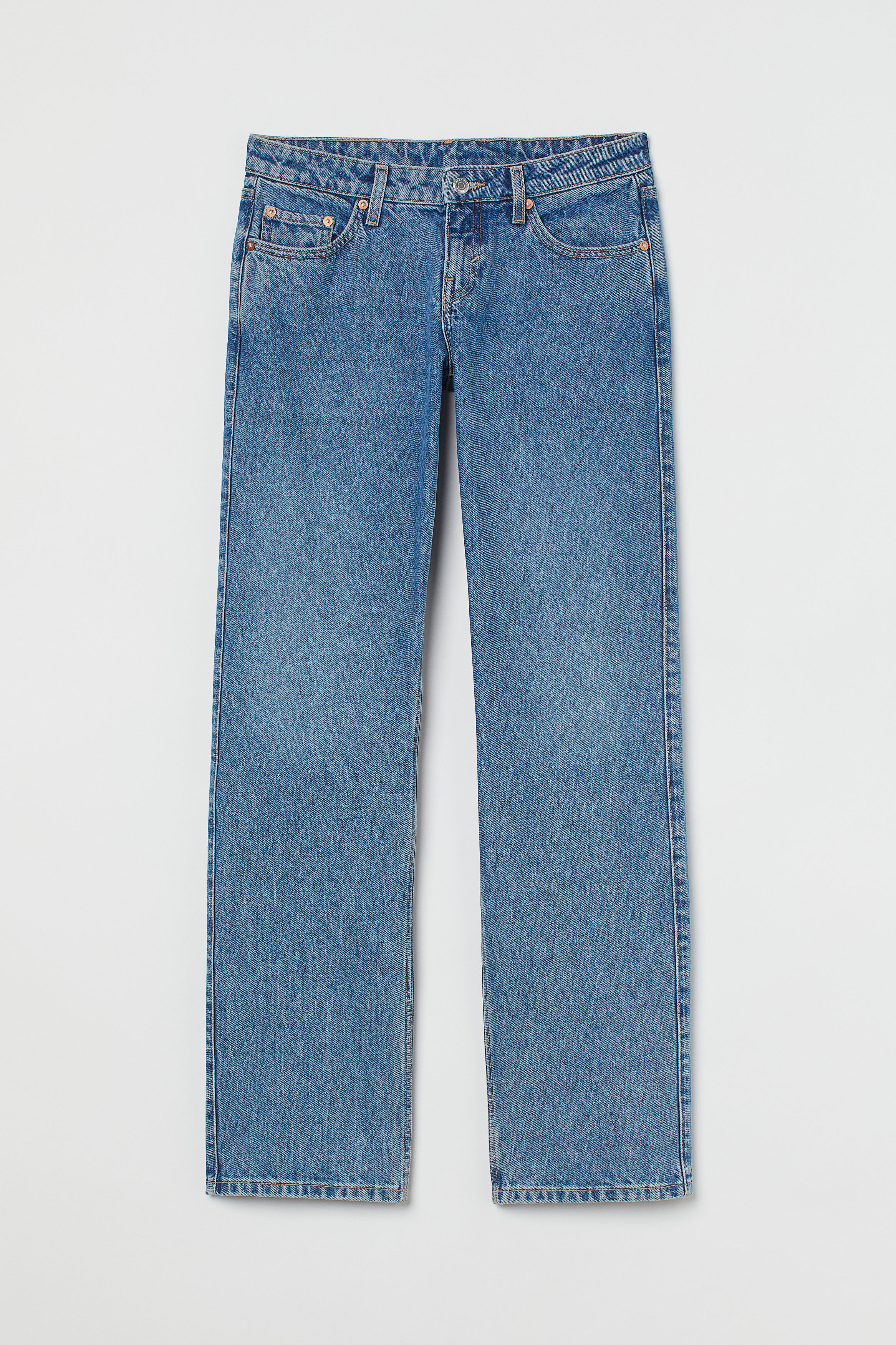 #0000FF - Arrow Low Straight Jeans - 1